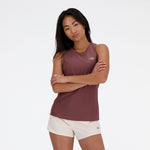 W New Balance Jacquard Slim Tank