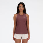 W New Balance Jacquard Slim Tank