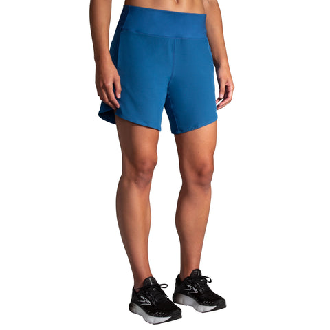 Womens Mid Rise Speed Up Brooks Chaser 7 Shorts With 4 Length From  Family12, $3.65
