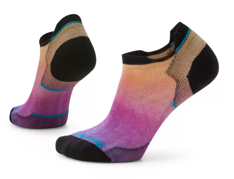 W Smartwool Run ZC Ombre Print Low Ankle