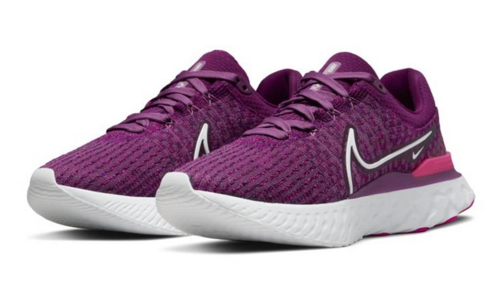 Nike react 2025 flyknit purple