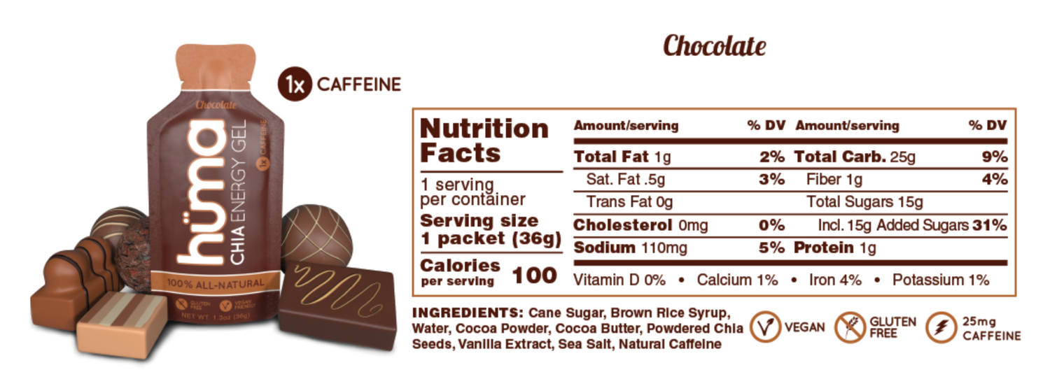 Huma All Natural Chia Energy