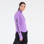 W New Balance Impact Run AT Half Zip Pullover