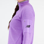 W New Balance Impact Run AT Half Zip Pullover